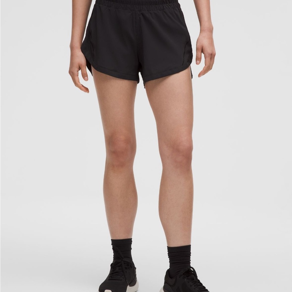 Track That High-Rise Lined Short 3” in Black